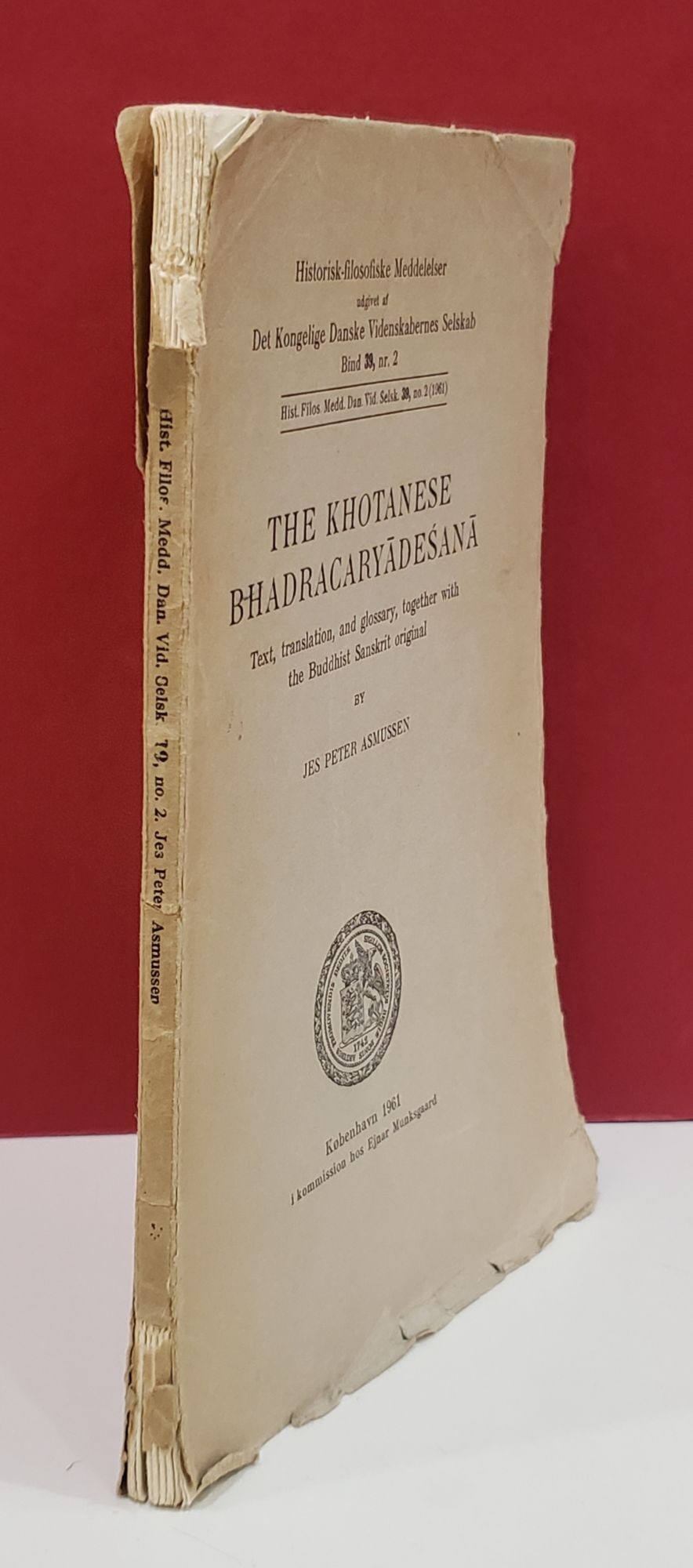 The Khotanese Bhadracaryadesana: Text, Translation, and Glossary ...